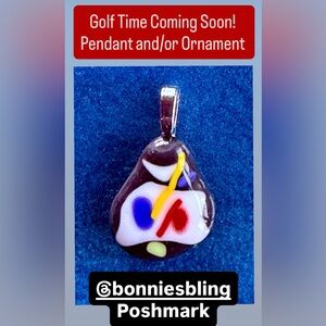 Bonnie’s Bling One Of A Kind Fused Glass Jewelry and Accessories to wear.